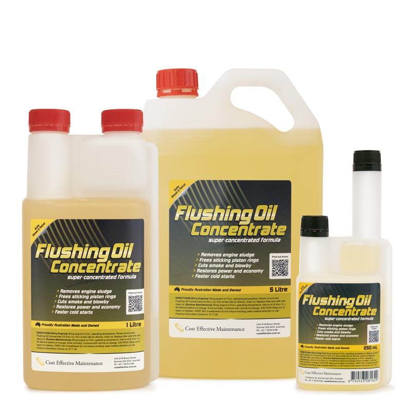 Stop Blowby with Flushing Oil Concentrate