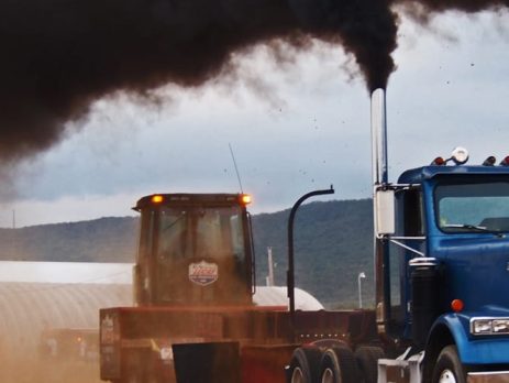 Truck Smoke Emissions
