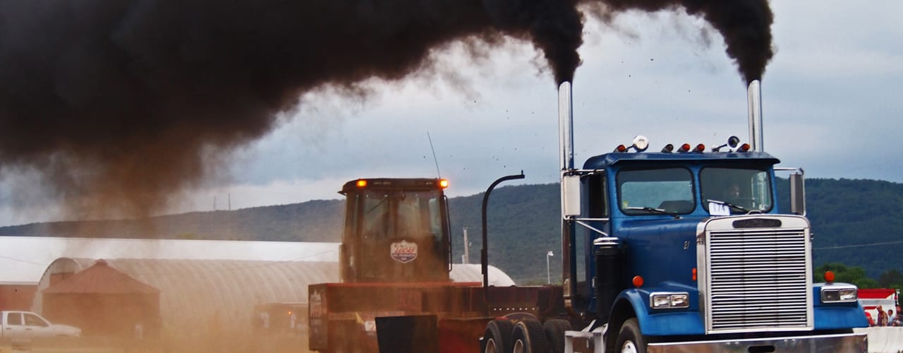 Truck Smoke Emissions