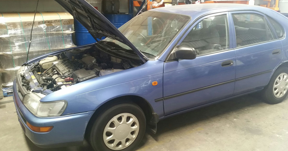 Fix low compression on toyota corolla