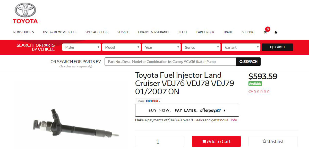 Toyota injectors tested, values restored
