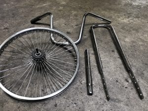 rust free bike parts after using remover gel 
