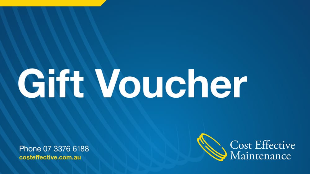 CEM Gift Voucher - Cost Effective Maintenance