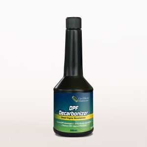 Bottle of DPF cleaner, Decarboniser Diesel Fuel Additive