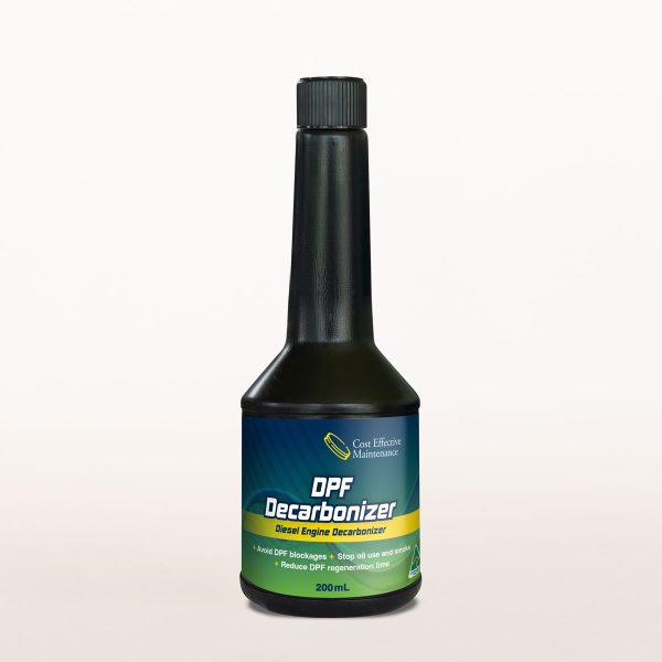 Bottle of DPF cleaner, Decarboniser Diesel Fuel Additive