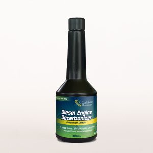 Bottle of diesel engine decarbonizer vehicle additive