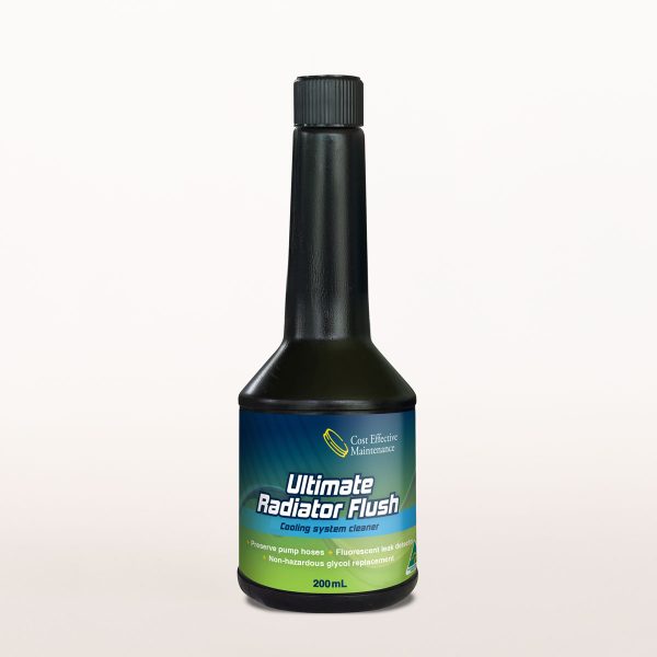 Bottle of additive for Radiator Flush