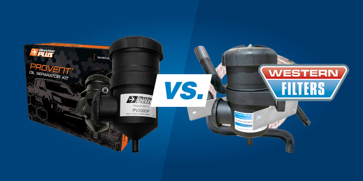 Western Filters or Directions Plus Catch Can Kit