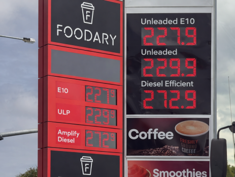 Fuel Prices increase around Australia