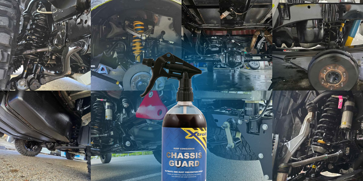 Chassis Guard Xtroll is the detailers choice in underbody rust protection