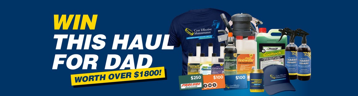 CEM298-Homepage-Slider-Fathers-Day Win a Father's Day prize pack worth over $1800 from Cost Effective Maintenance